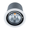 Oprawa sufitowa wpuszczana Tanto WH RA90 D70 biała LED Italux RA-721R/WK-WW/70