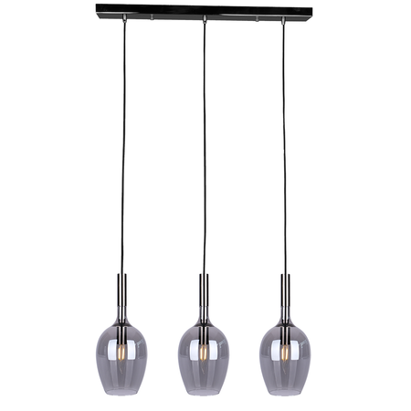 Lampa wisząca LUGANO SMOKED 3xE14 ML8814