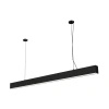 Lampa wisząca liniowa czarna 120cm LED Sigi VI zmienna barwa światła PL0131-BK Yaskr