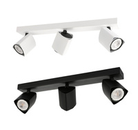 Lampa sufitowa oprawa MERUSA BLACK Italux SPL-31970-3B-BL