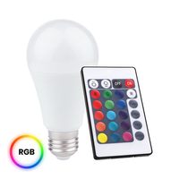 Żarówka LED 10W A60 E27 RGB + Pilot Eko-Light EK8049
