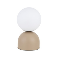 Duża lampka nocna wysokość 50cm średnica 30cm 1XE27 MIKI SABIA BIG Tk Lighting 11498