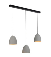 Lampa wisząca potrójna z betonu ETON Paul Neuhaus 2233-22
