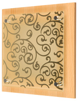 PLANTA PLAFON 24X24 1X60W E27 ESY CHOCOLATE Candellux 10-39838