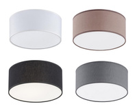 Lampa sufitowa plafon RONDO BLACK 30cm TK Lighting 3334