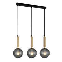 Lampa wisząca RAVENA Italux PND-2324-3L BRO+SG