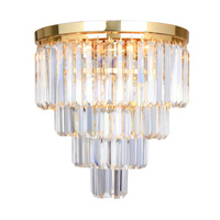Lampa sufitowa AMEDEO GOLD Zuma Line FC17106/4+1-GLD