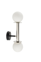 DAISY 2 kinkiet srebrny/biały Sigma 40768