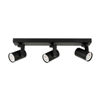 Lampa sufitowa oprawa SPIELA BLACK Italux SPL-31993-3B-BK
