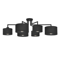 Lampa sufitowa K-4321 z serii SIMONE BLACK Kaja Lighting