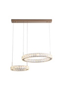 Lampa wisząca GIRONA LED Zuma Line MD3713-2-3GT