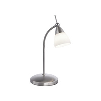 Lampka stołowa z wyginanym ramieniem STALOWY 1xG9 PINO Paul Neuhaus 4001-55