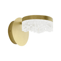 Nowoczesny złoty kinkiet ścienny PRECIOSA 4W LED Milagro ML2409