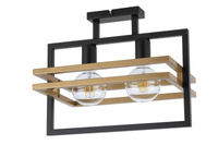 MERCI 2 plafon czarny złoty Sigma 32401