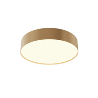 Plafon o średnicy 30cm ze złotą matową obramówką LED 3000K Zon C032CL-36W3K-RD-MG Maytoni