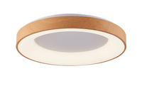 Lampa sufitowa drewno SANTANA 80 LED AZzardo AZ4997 sterowana pilotem