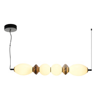 Lampa wisząca Balos LED 3000K Italux PND-94921-4A-BK