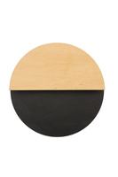 LUNA kinkiet S czarny/dąb Sigma 40861