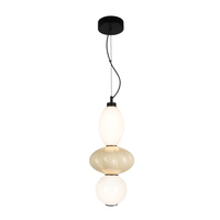 Lampa wisząca z ceramiki i szkła LED 3000K Tordi Italux PND-94721-2B-YLL
