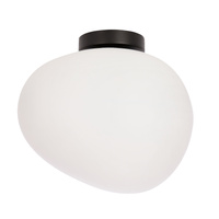 STONES lampa sufitowa plafon 30cm 1x40W E27 klosz biały Candellux 13-35189