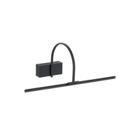Kinkiet liniowy czarny 45cm – oświetlenie nad lustro lub obraz LED 3000K ARTLINE LED Nowodvorski 11957