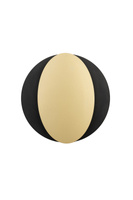 OVO kinkiet czarny/złoty  Sigma 40871