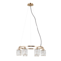 Lampa wisząca Simona Italux PND-40814-6-HBR