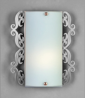 CASABLANCA PLAFON 1X60W E27 22X25CM SATYNA PROSTOKĄT Candellux 10-39524