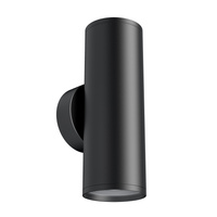 Czarny kinkiet dwukierunkowy tuba 2xGU10 FOCUS S C068WL-02B Maytoni