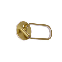 MONET lampa kinkiet owal złoty 13W LED 3000K, 4000K, 6000K klosz biały Candellux 22-35684