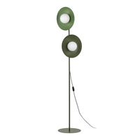 Lampa podłogowa do salonu SLATE MIX GLASS 2XG9 Tk Lighting 16139