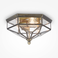 Lampa sufitowa klasyczna klasy premium – szklany plafon Zeil H356-CL-03-BZ Maytoni