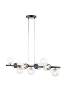 AVOLA zwis kulki 9 czarne/transparentne Sigma 40793