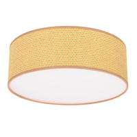 SFONDO 2 ampla sufitowa 38 cm biały 2x40W E27 abażur frappe Candellux 31-41883