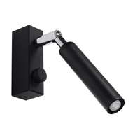 Kinkiet EYETECH 1 BLACK Sollux SL.0897