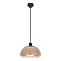 Lampa wisząca Apiro 1xE27 Italux PND-84638-BK-AMB
