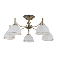 Lampa sufitowa Fener 5xE27 Italux PND-40653-5-ABR-WH