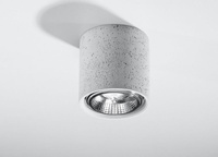 Lampa sufitowa, oprawa CULLO betonowa Sollux Lighting SL.0645