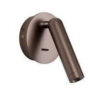 Kinkiet Carda kawowy LED 3000K Italux WL-64834-1-CF