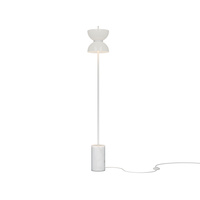 Lampa podłogowa biała ze szklanym kloszem Kyoto MOD178FL-L11W3K Maytoni