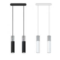 Lampa wisząca BORGIO 2 beton Sollux SL.0648 / SL.0651 - kolor do wyboru