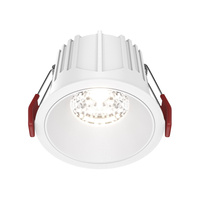 Oprawa wpuszczana biała okrągła Alfa LED DL043-01-15W4K-D-RD-W Maytoni