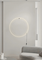 Lampa naścienna SCOPELLO dwustronna 55cm Aviano Lighting 4025-102M z przełącznikiem na przewodzie