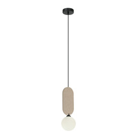 Lampa wisząca Lorenzo 1xG9 Italux PND-59815-1-BG