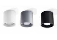Lampa sufitowa, oprawa ORBIS GRAY Sollux Lighting SL.0018