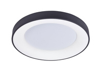 Lampa sufitowa czarna SANTANA 38 LED AZzardo AZ4987