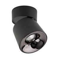 Czarna oprawa natynkowa ruchoma tuba LED 3000K KYOTO BLACK 12W Tk Lighting 18137