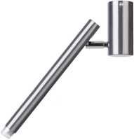 SOPEL 1 plafon ŚREDNI SREBRNY / przewód antracyt Sigma 33161