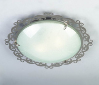 CASABLANCA PLAFON 2X60W E27 38CM SATYNA KOŁO Candellux 10-39302