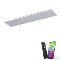 Lampa sufitowa plafon Q-NIGHTSKY LED Paul Neuhaus 8038-95 sterowana pilotem funkcja smart